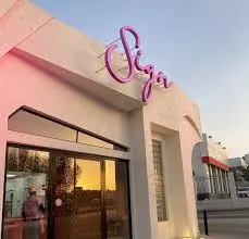 برجر ساين لحم مع البطاطس والمشروب – صورة وجبة كاملة من منيو ساين 2026 في السعودية