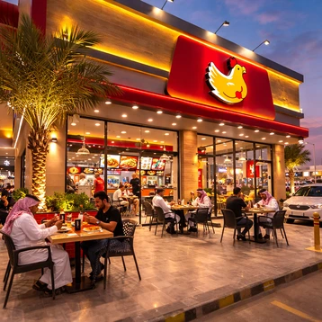 أفضل وجبة بروست 8 قطع من مطعم بروست الصفا في السعودية، مقرمشة ولذيذة