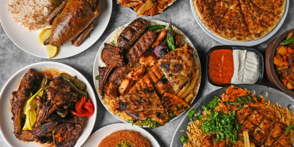 واجهة أحد أفضل مطاعم الطائف مع تصميم عصري وجو مريح للعائلات.