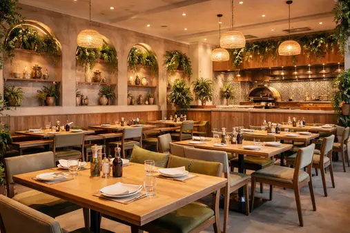 داخل مطاعم الصاج اللبناني – تجربة لبنانية تقليدية وعصرية في السعودية