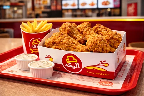 وجبة دجاج البيك المقرمش 8 قطع مع البطاطس وصوص الثوم في المدينة المنورة